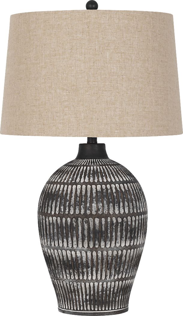 Yuima Avenue Brown Lamp