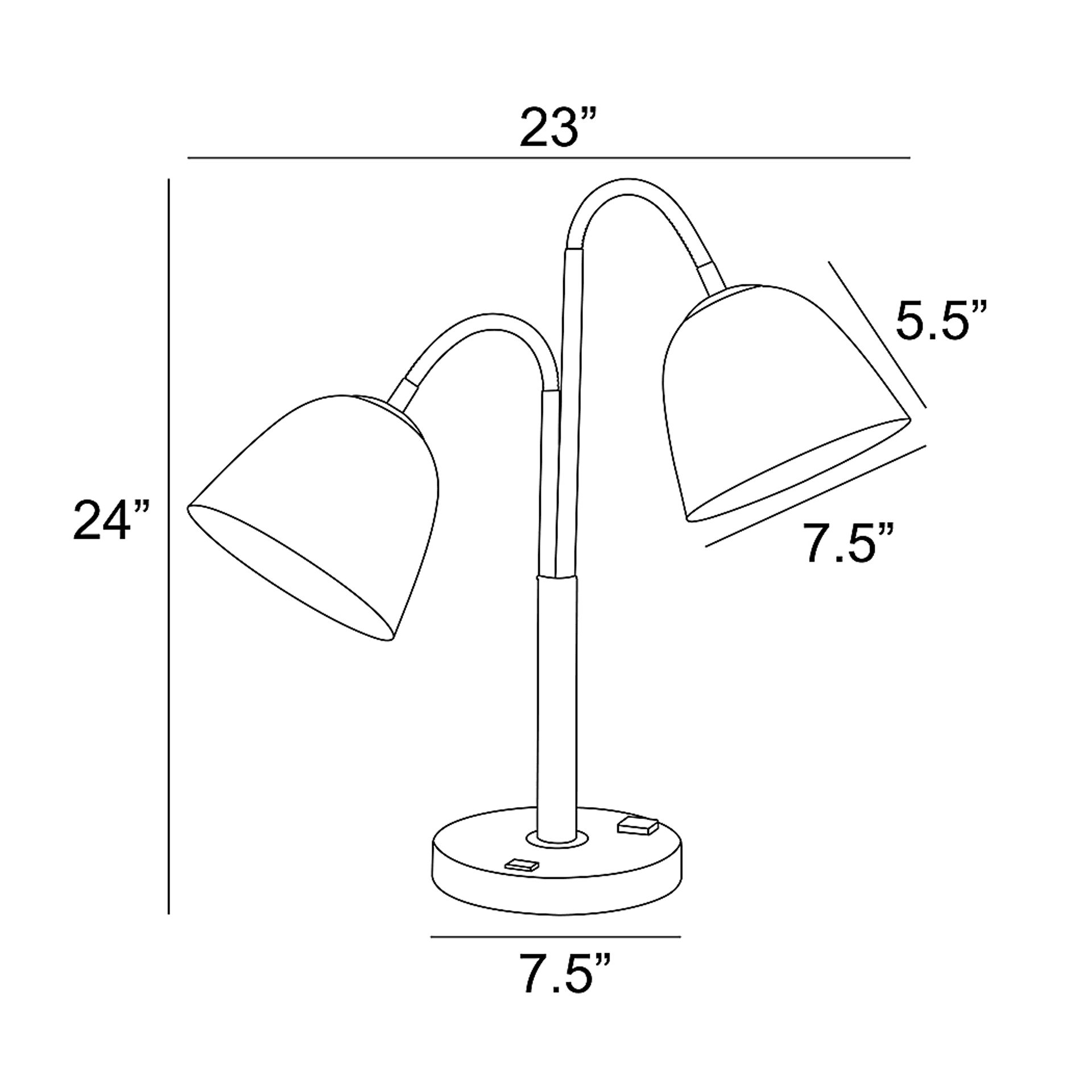Yule Trail Black Lamp - Image 4