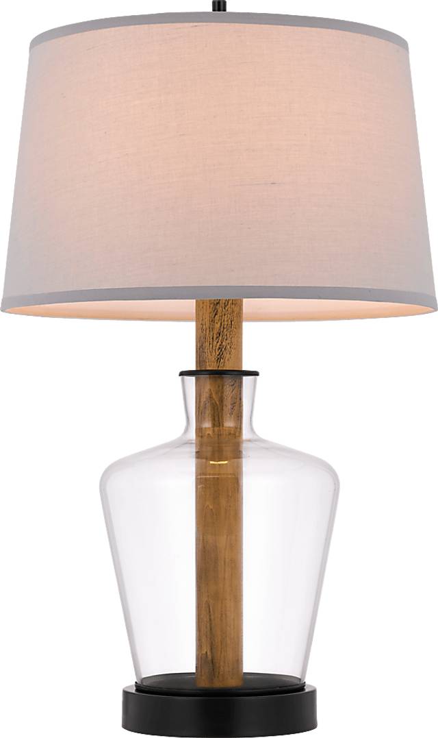 Yulela Oaks Brown Lamp - Thumbnail - Image 2