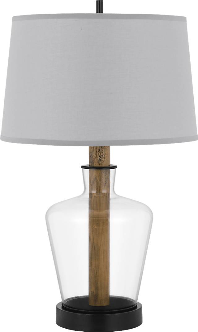 Yulela Oaks Brown Lamp - Thumbnail - Image 1