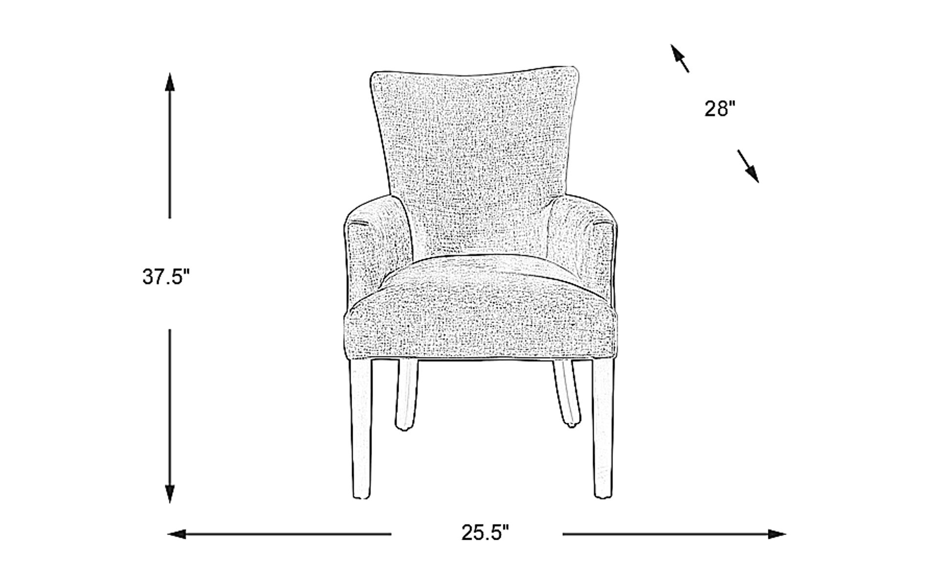 Dimension Image. Please refer to the Dimension Tab on this page for dimension details.