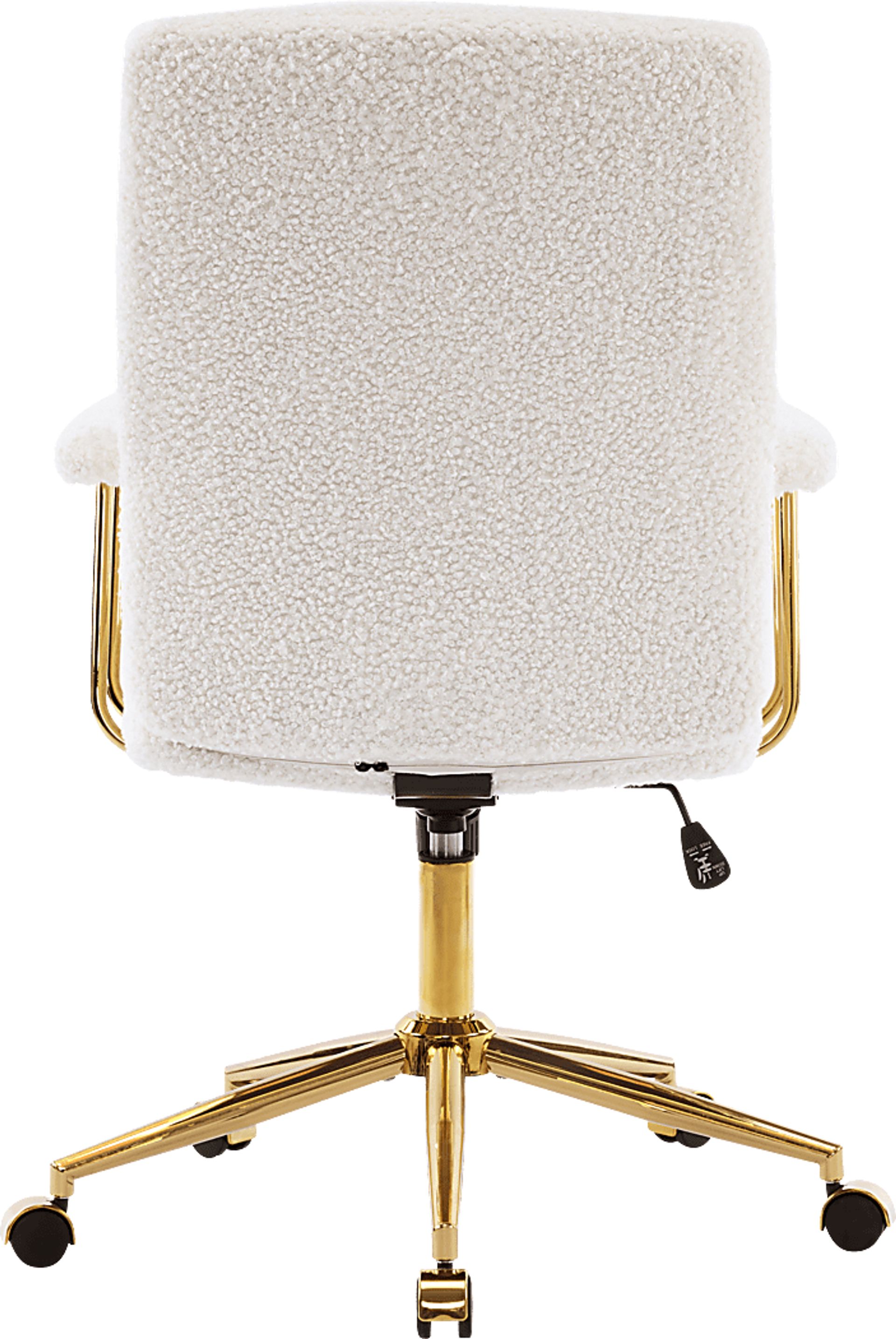 Yvoria White Office Chair - Image 7