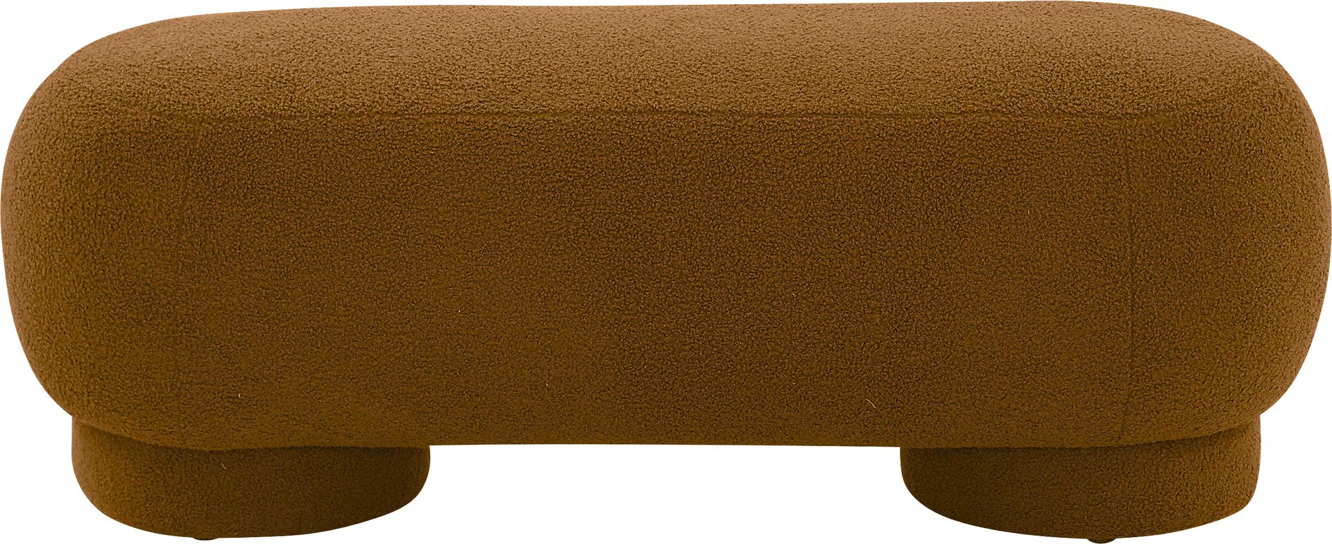 Zacate Brown Ottoman - Image 3