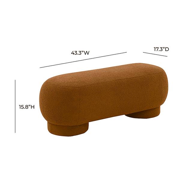 Zacate Brown Ottoman - Thumbnail - Image 6