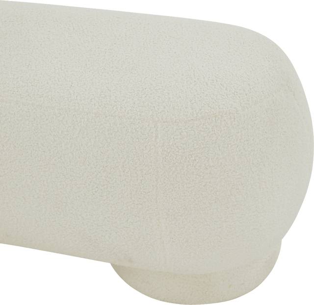 Zacate Cream Ottoman - Thumbnail - Image 4