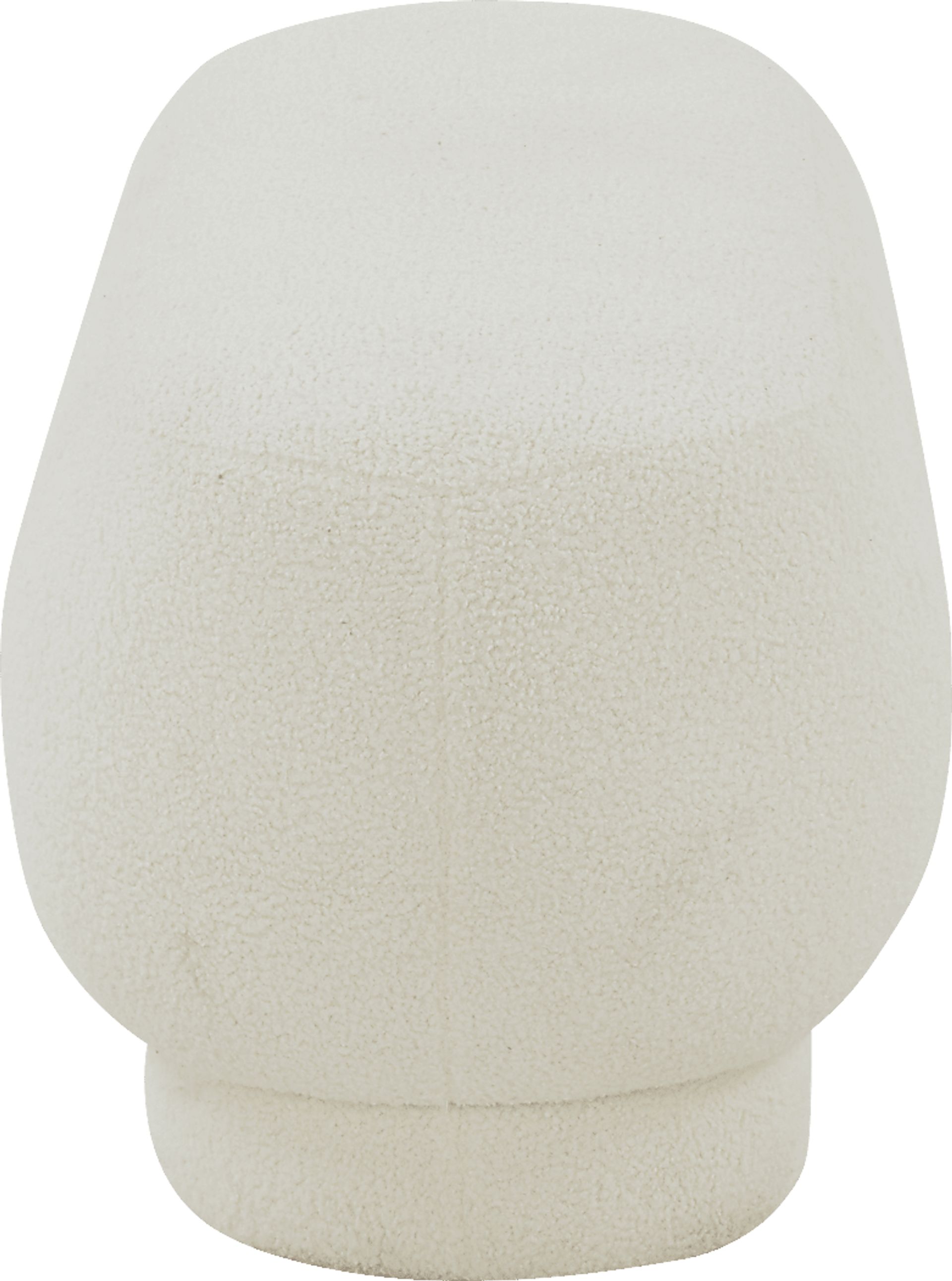 Zacate Cream Ottoman - Image 5