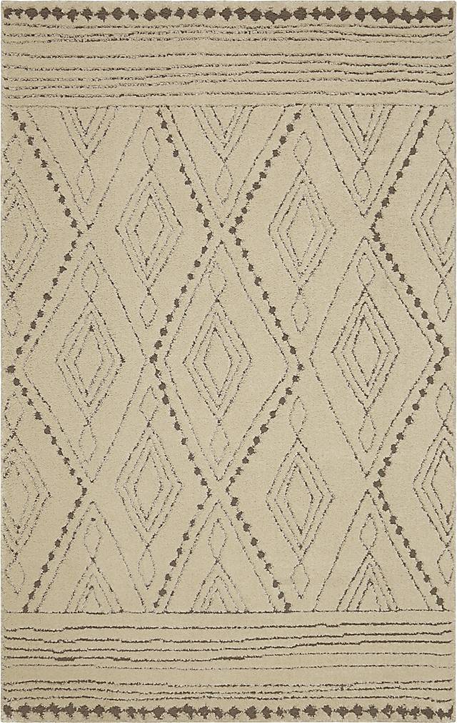 Zacheus Cream 8' x 10' Rug - Thumbnail - Image 1