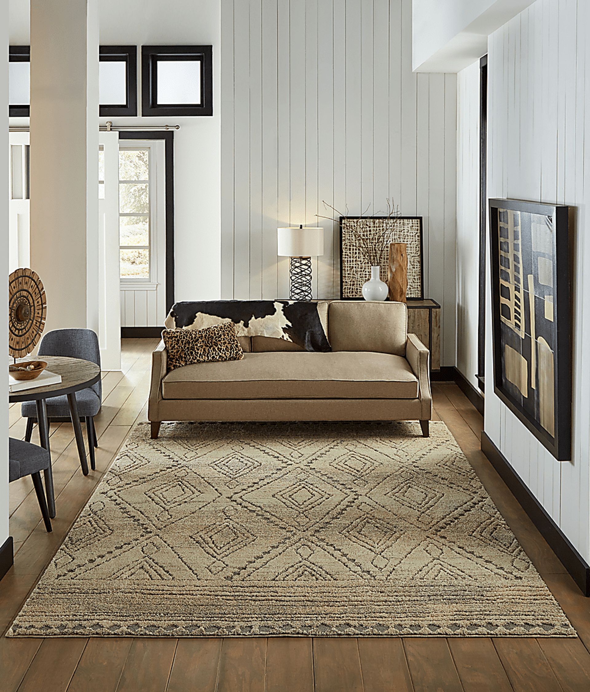 Zacheus Tan 8' x 10' Rug - Image 2