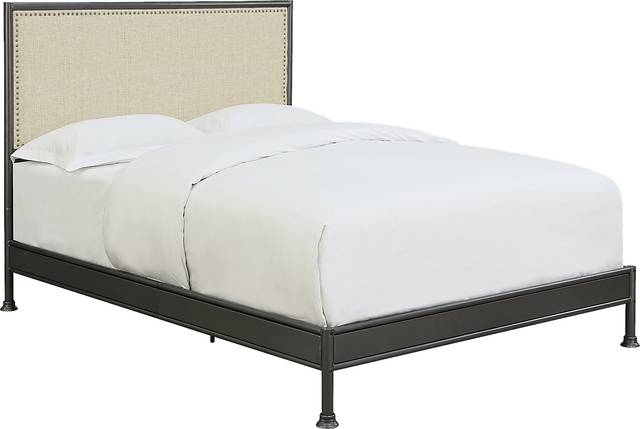 Zadie Sand Queen Panel Bed - Thumbnail - Image 2