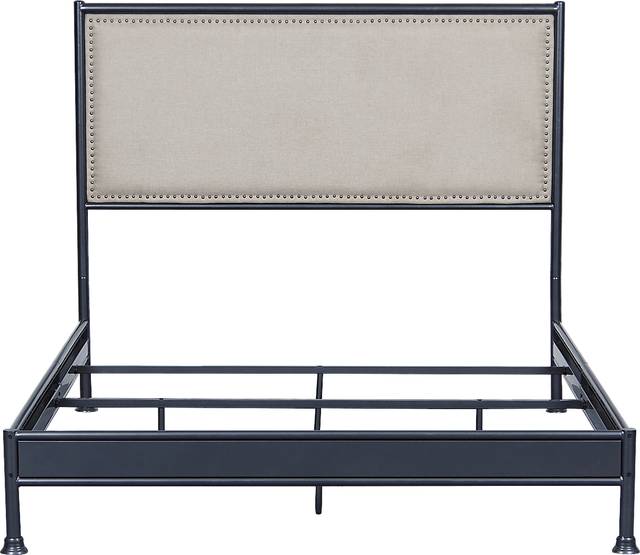 Zadie Sand Queen Panel Bed - Thumbnail - Image 3