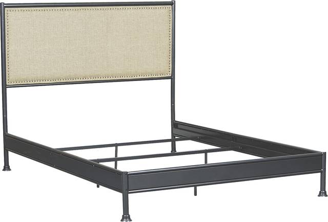 Zadie Sand Queen Panel Bed - Thumbnail - Image 4