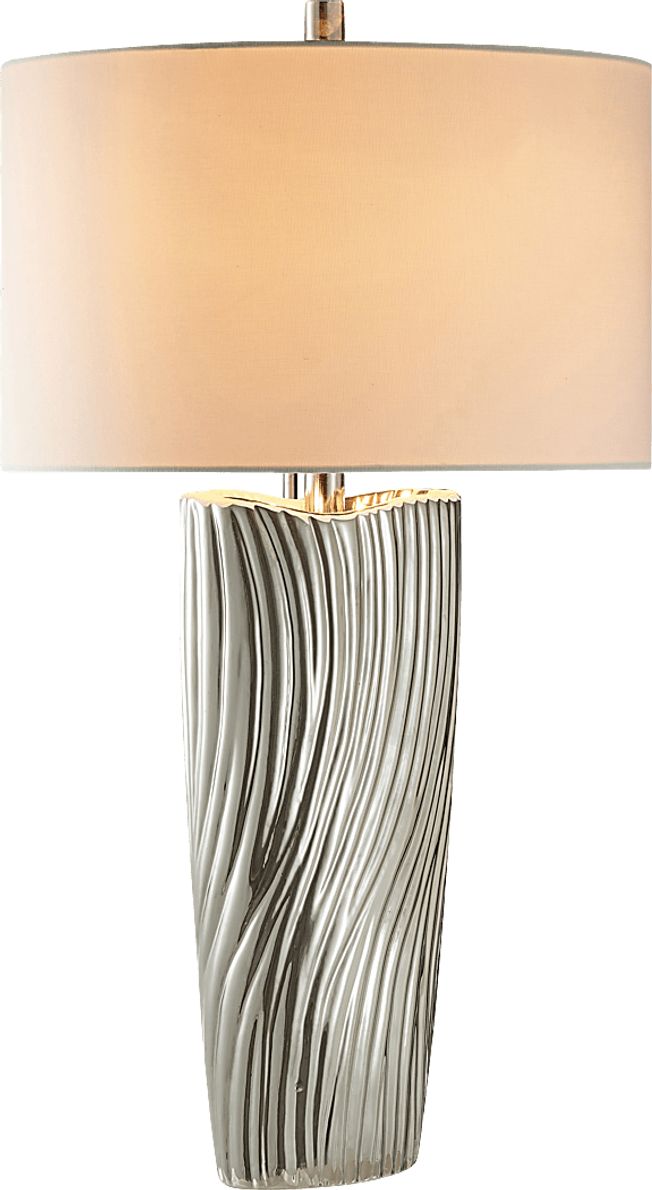 Zadin Silver Table Lamp