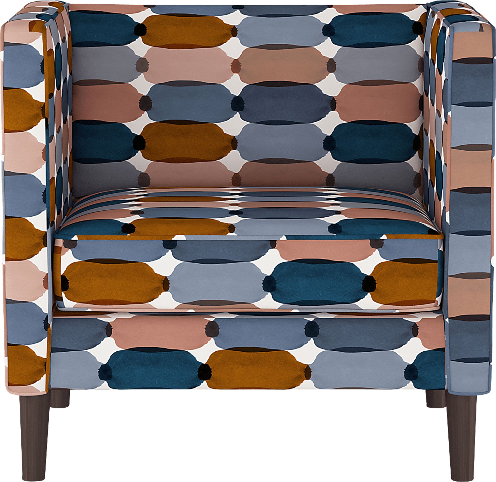 Zador Blue Accent Chair - Image 2