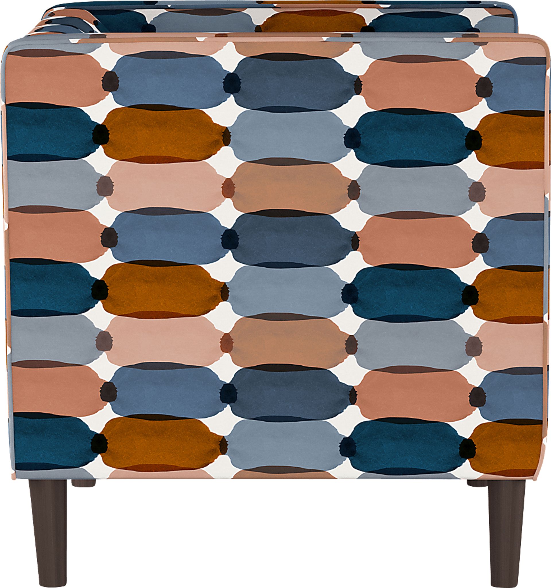 Zador Blue Accent Chair - Image 3
