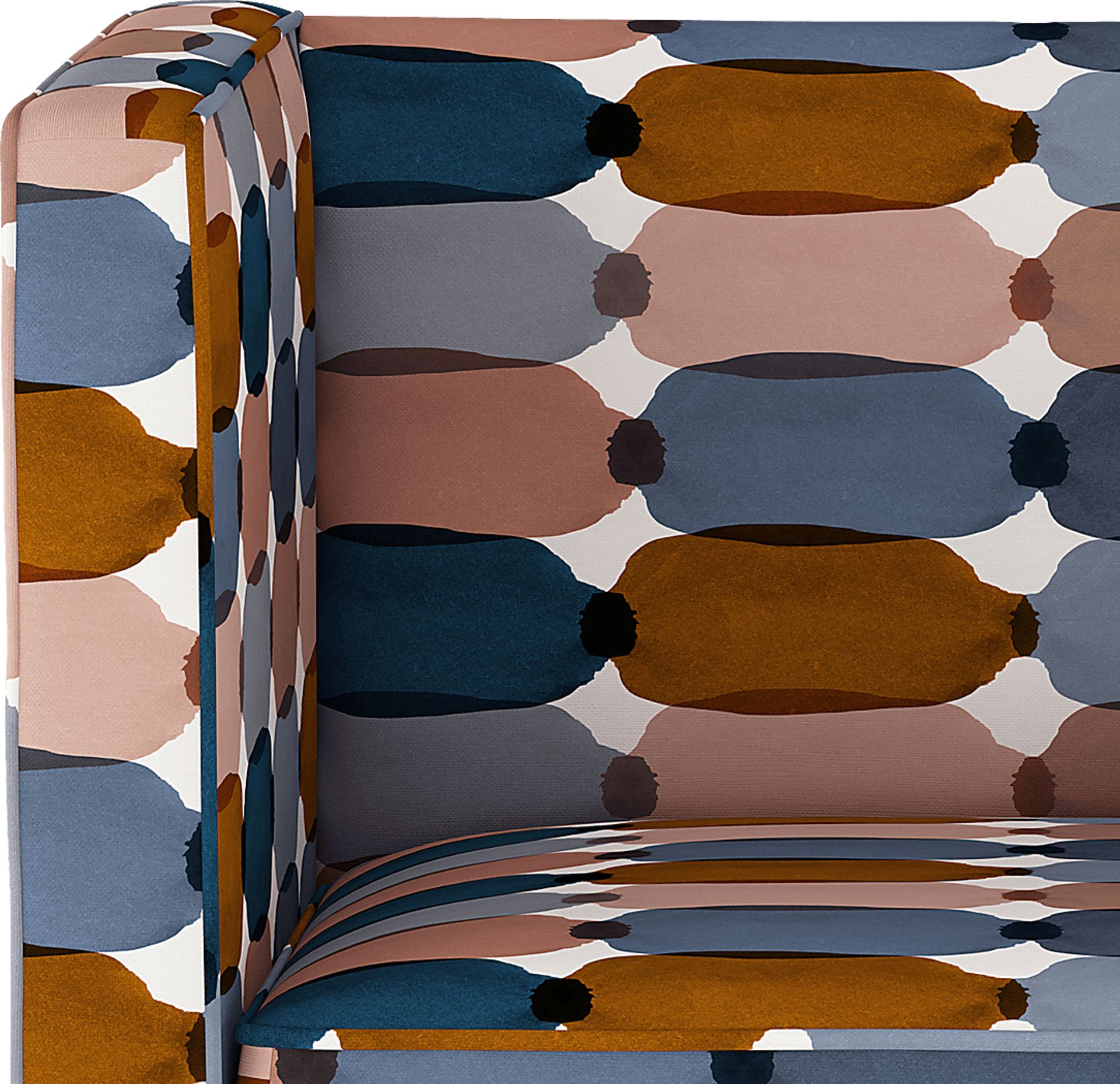 Zador Blue Accent Chair - Image 6