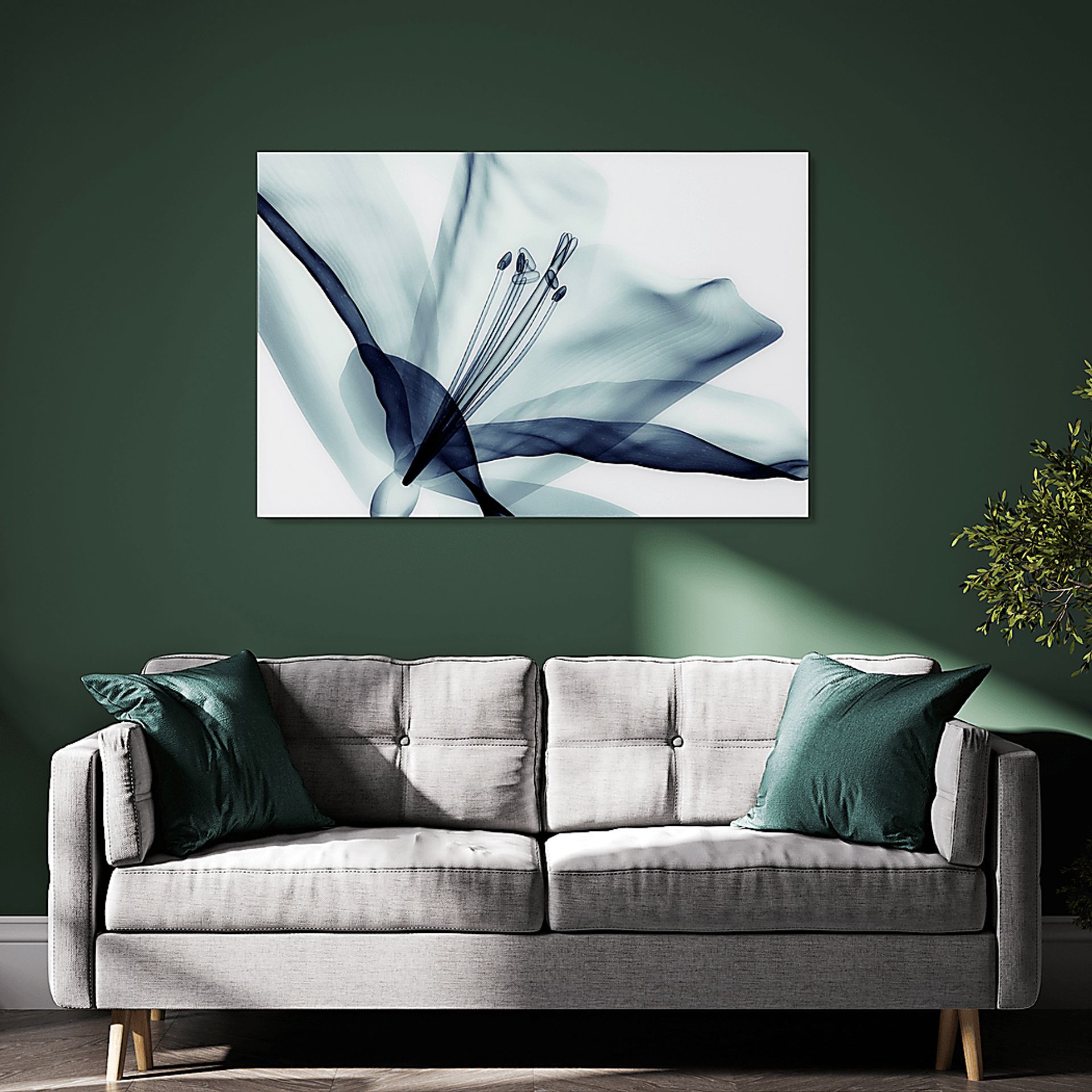 Zafarano Blue Artwork - Image 2