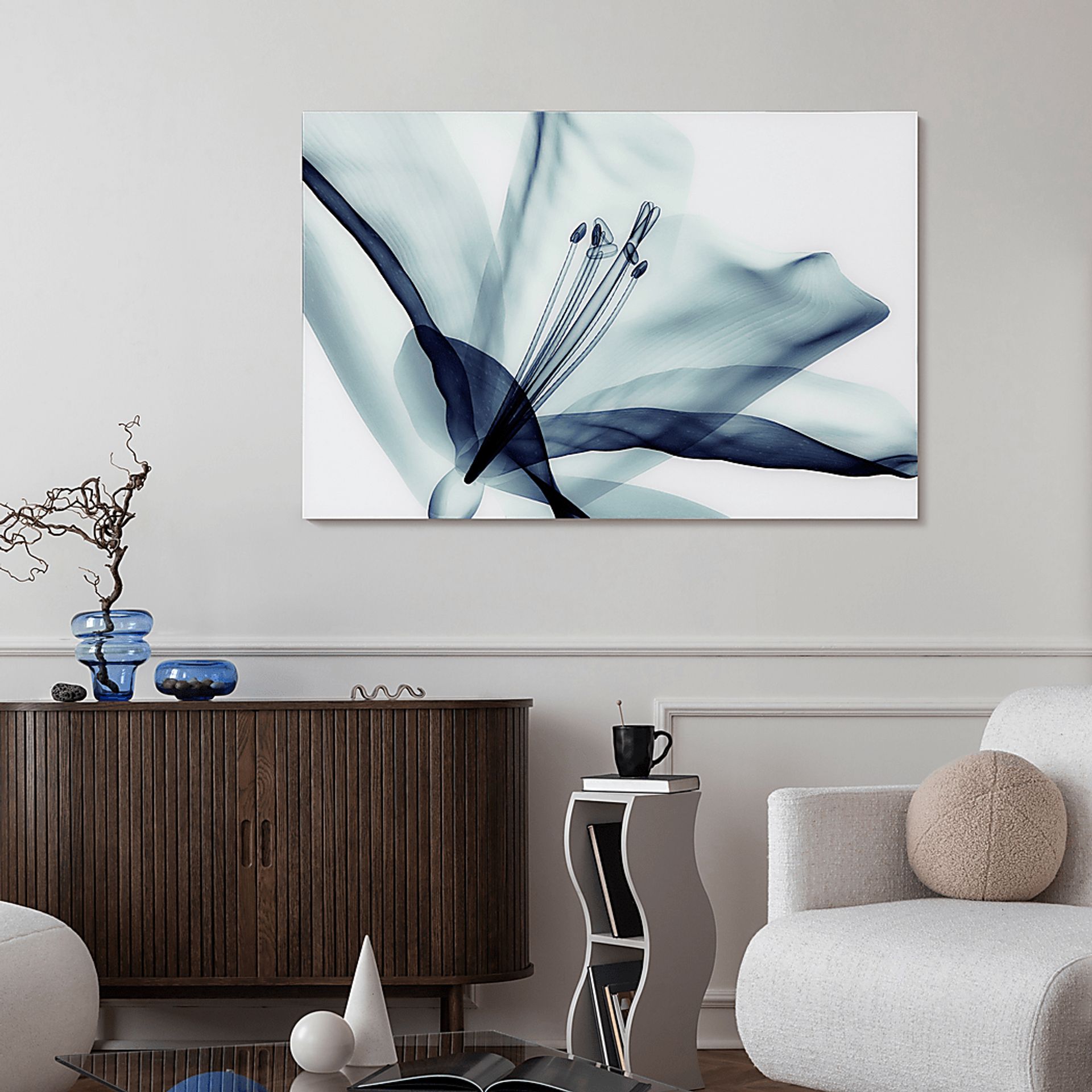 Zafarano Blue Artwork - Image 3