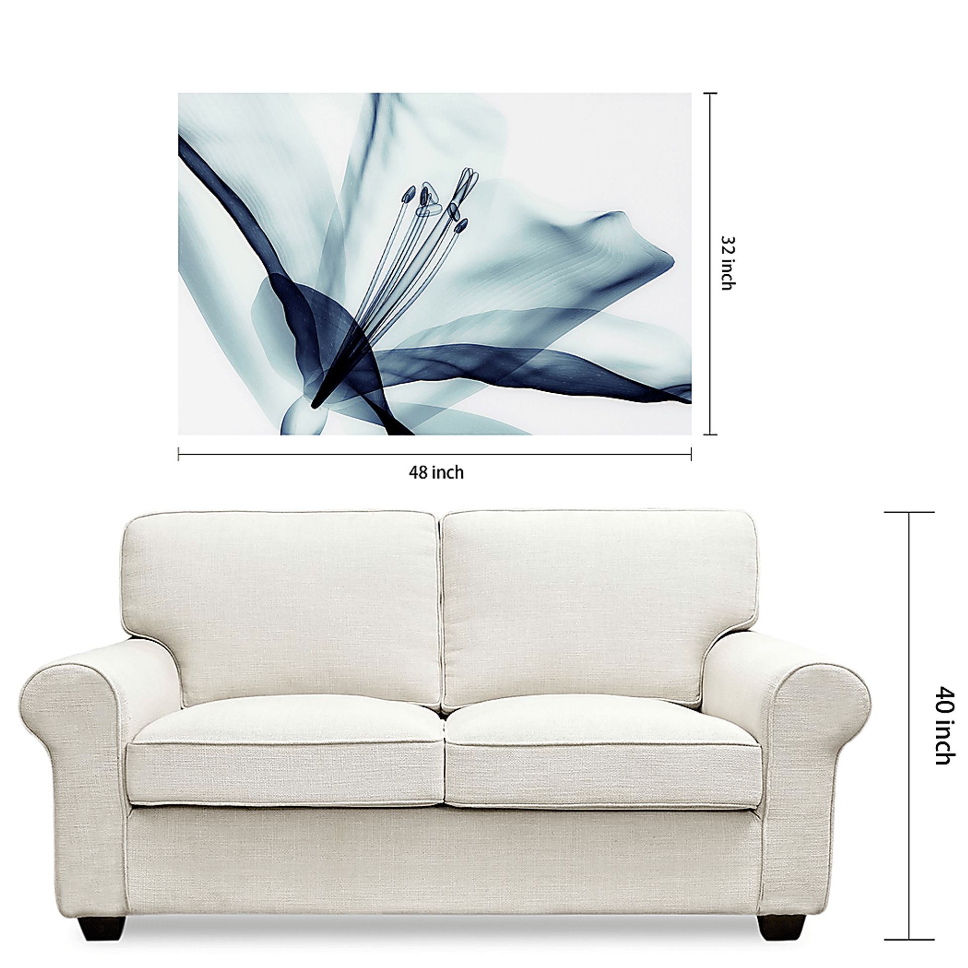 Zafarano Blue Artwork - Image 7