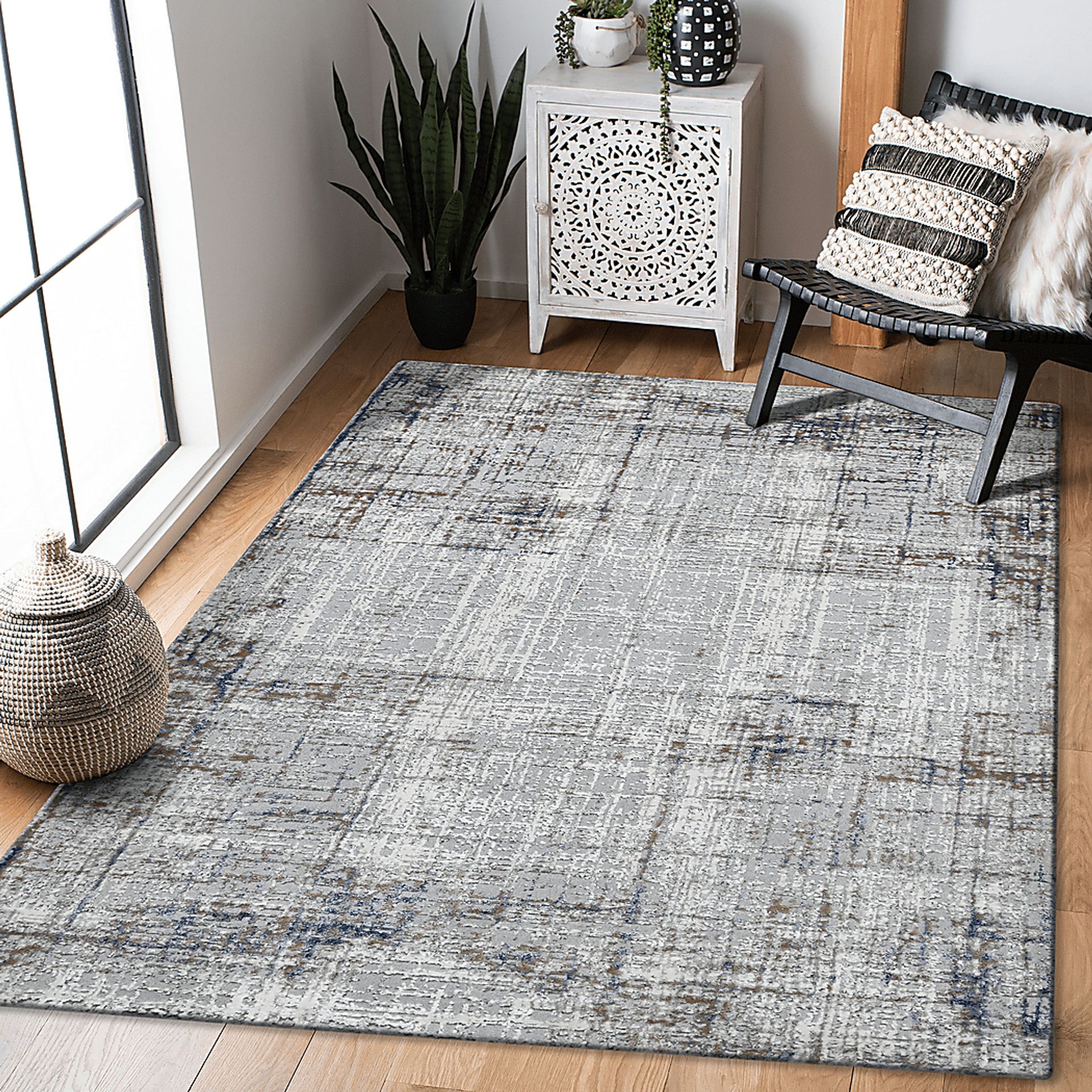Zaheki Gray/Gold 7'9 x 9'9 Rug - Image 2