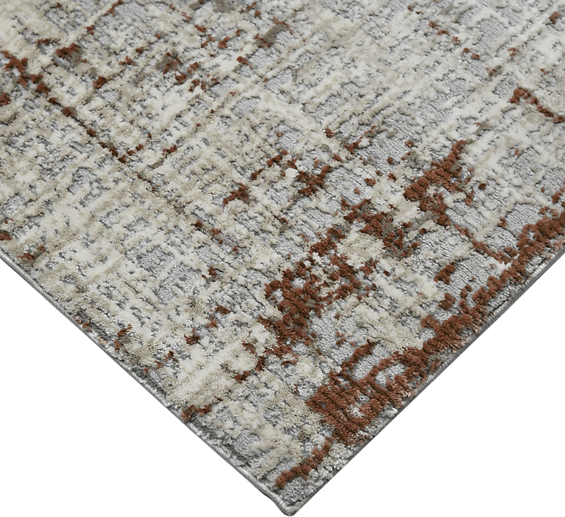 Zaheki Gray/Red 5'3 x 7'9 Rug - Image 3