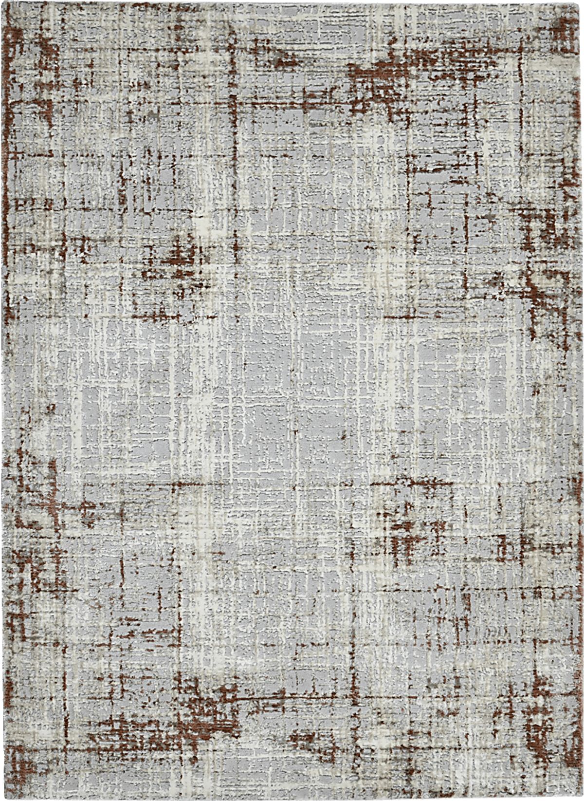 Zaheki Gray,Red Rugs Rooms to Go