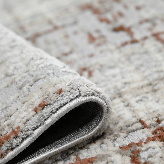 Zaheki Gray/Red 7'9 x 9'9 Rug - Thumbnail - Image 4