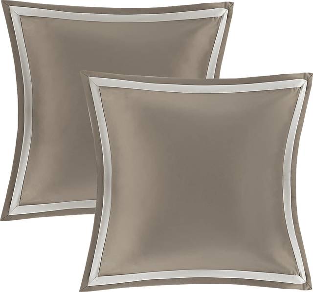 Zaida Tan 8 Pc California King Comforter Set - Thumbnail - Image 7