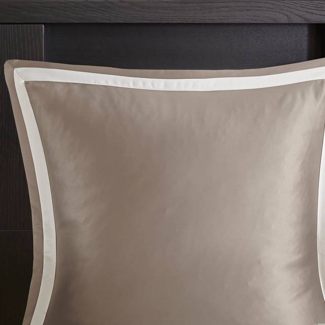Zaida Tan 8 Pc Queen Comforter Set - Thumbnail - Image 8