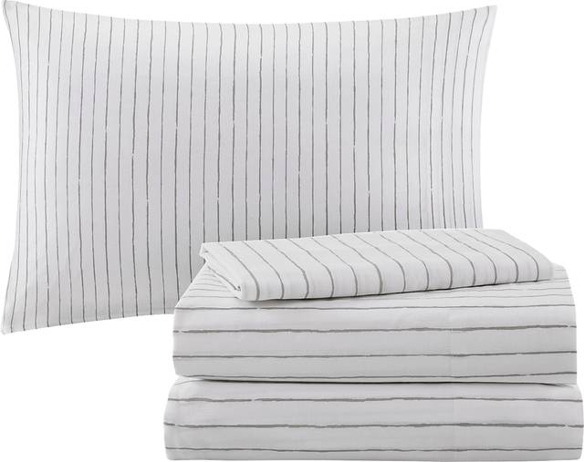 Zaide White 9 Pc Queen Bedding Set - Thumbnail - Image 12