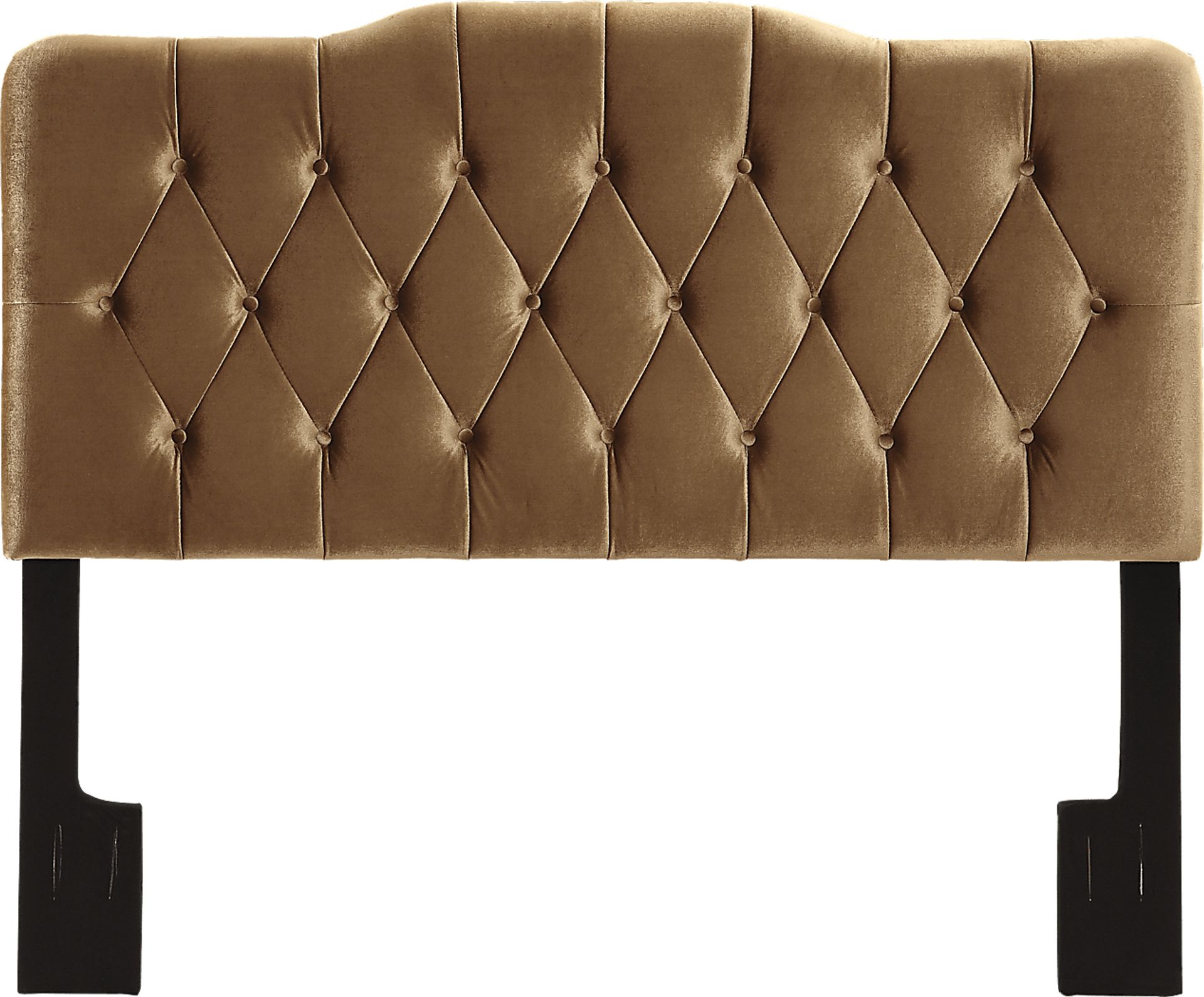 Zailey Bronze King Upholstered Headboard - Image 2