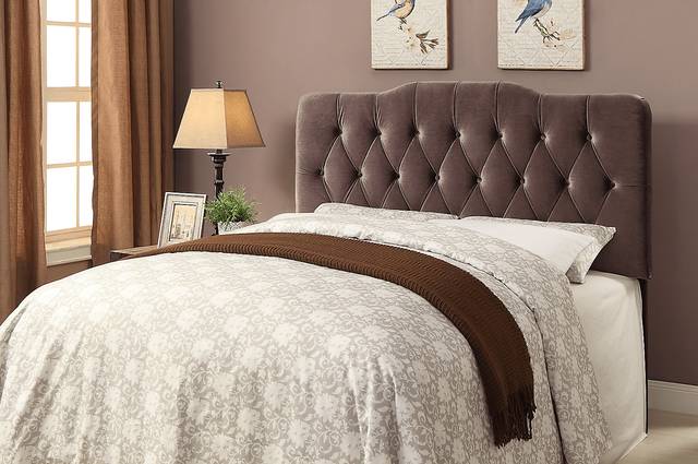 Zailey Slate King Upholstered Headboard - Thumbnail - Image 1