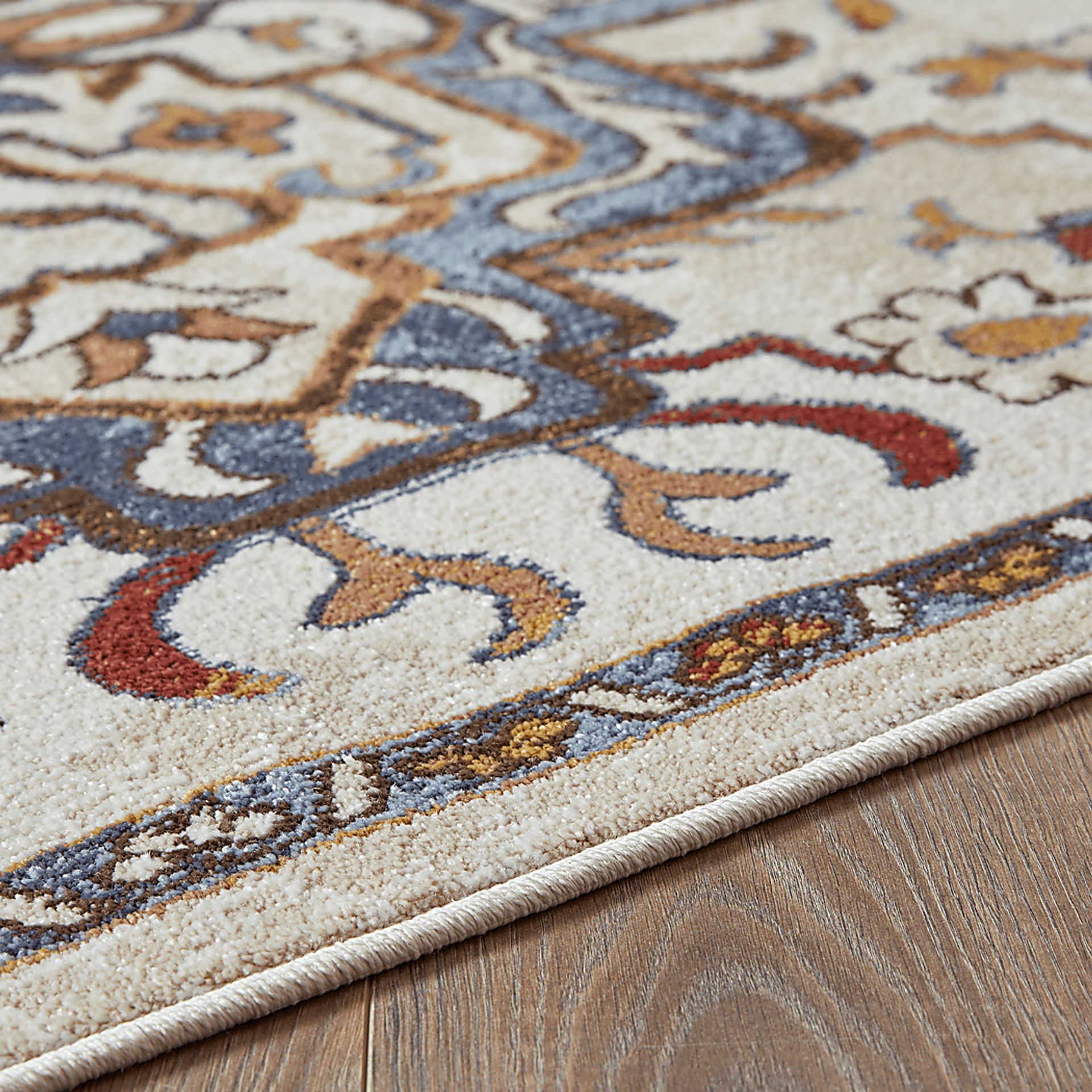 Zailorn Multi 7'10 x 9'10 Area Rug - Image 2