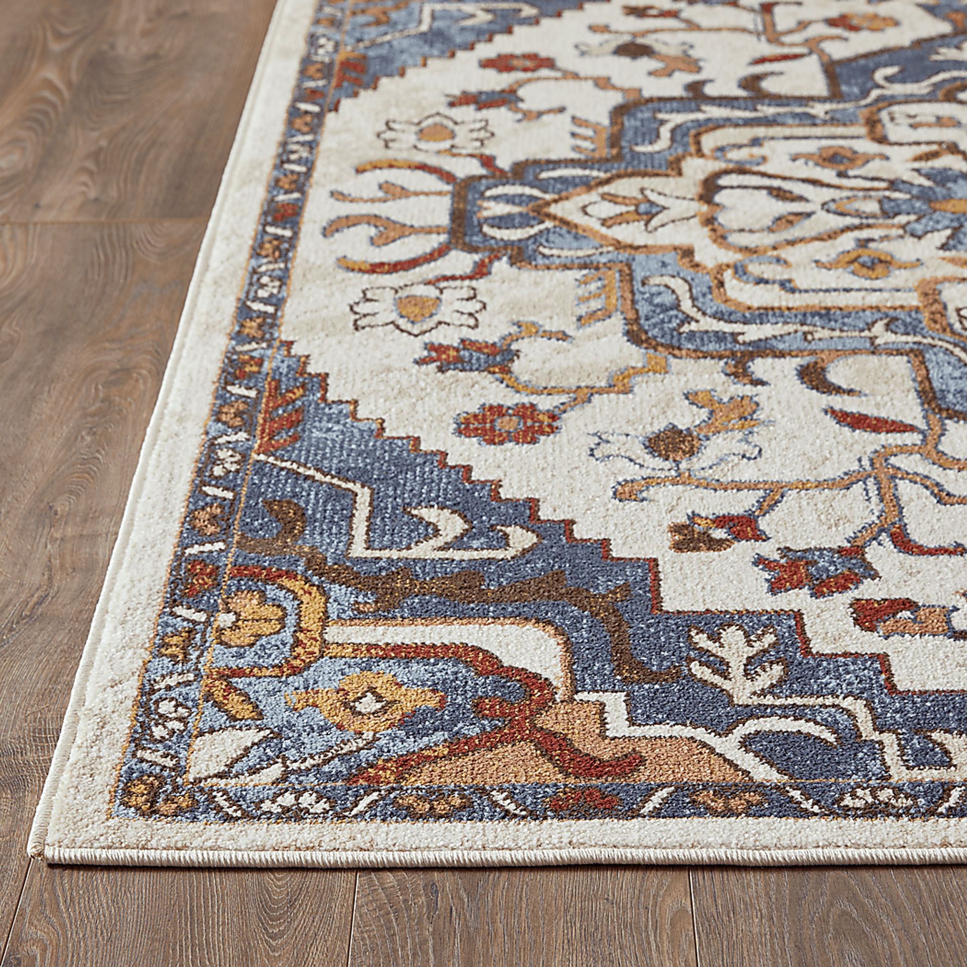 Zailorn Multi 7'10 x 9'10 Area Rug - Image 3