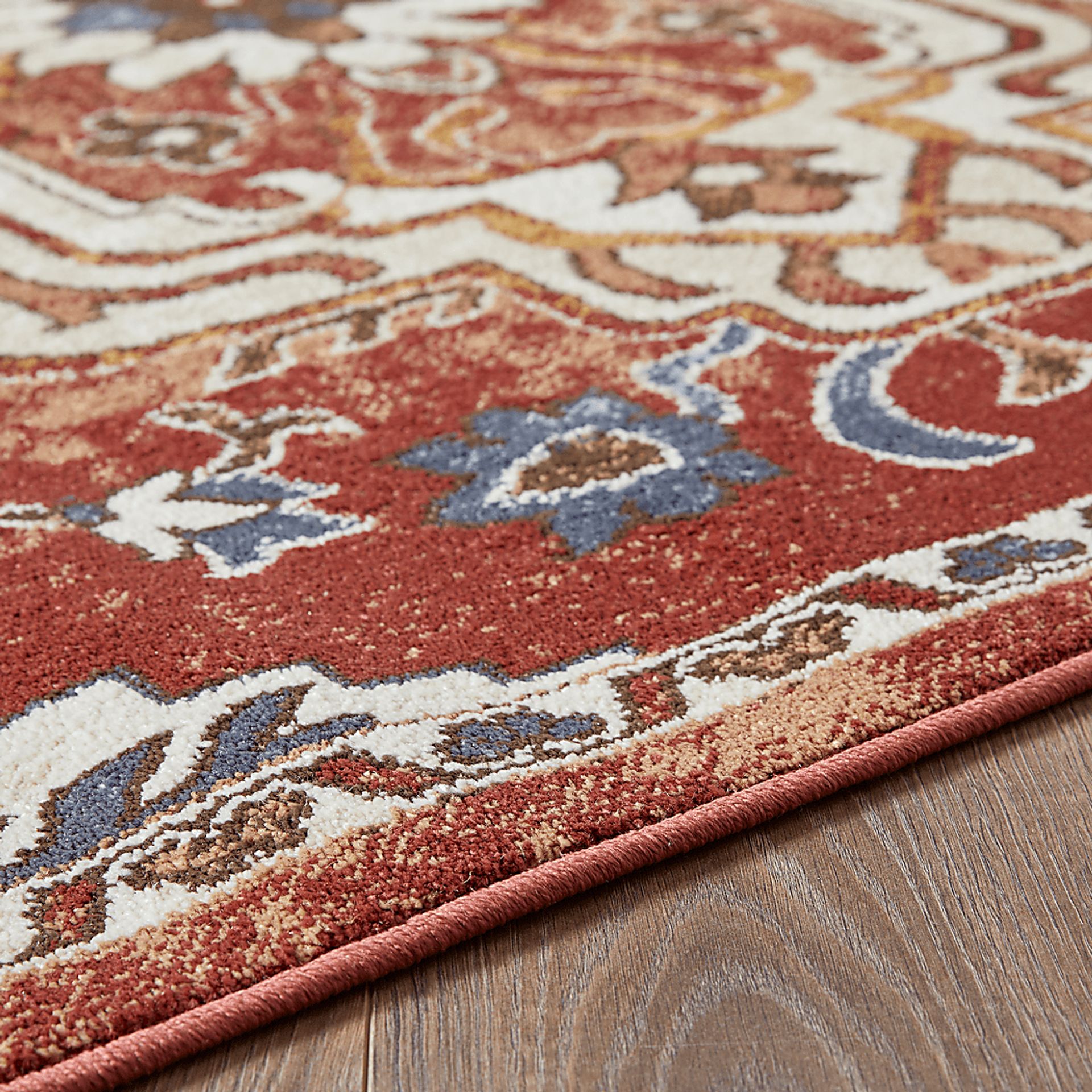 Zailorn Orange 2' x 6'7 Runner Rug - Image 2