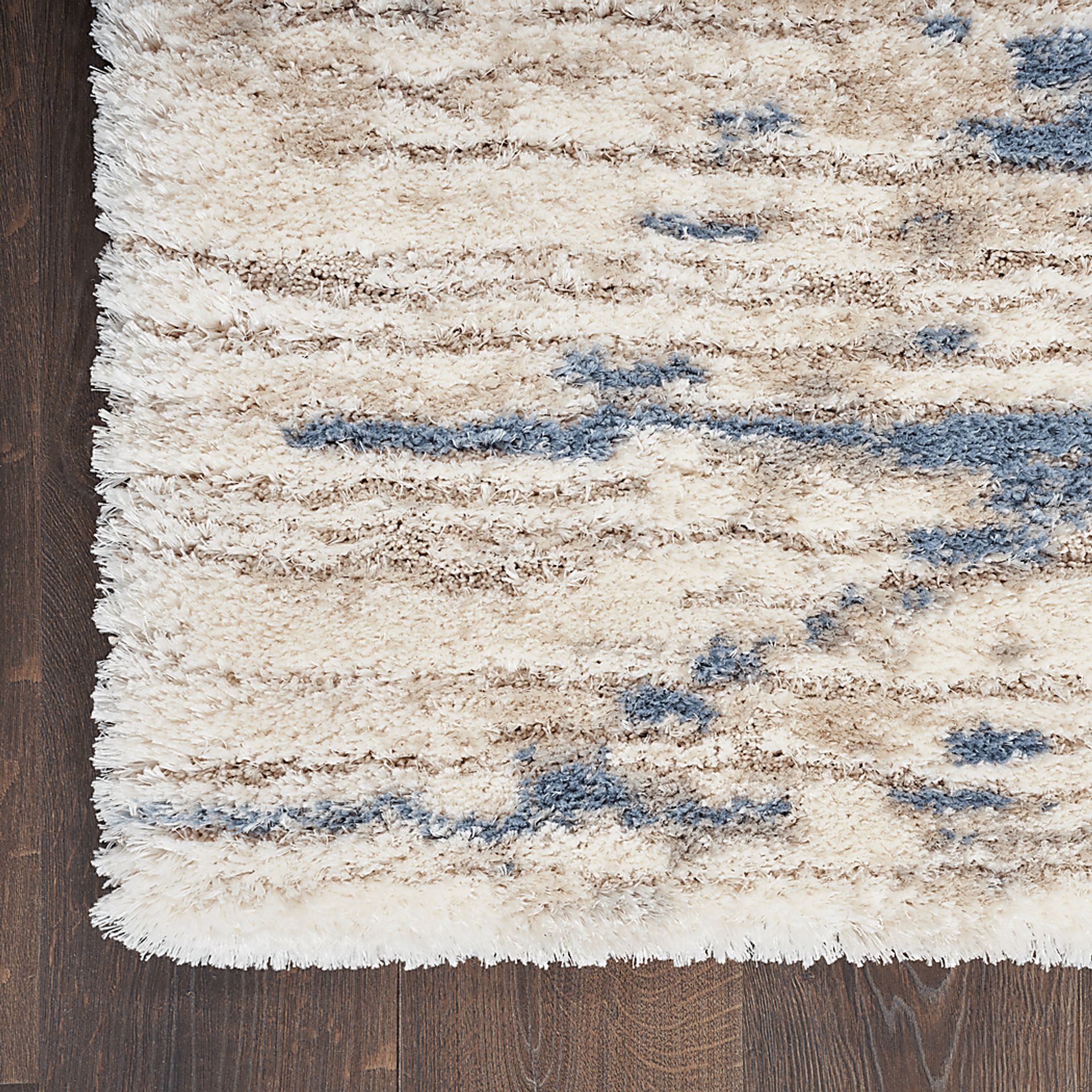 Zaistes Blue/Gray 5'3 x 7'3 Rug - Image 3