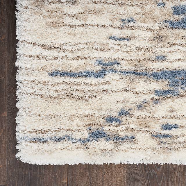 Zaistes Blue/Gray 6'7 x 9'2 Rug - Thumbnail - Image 3