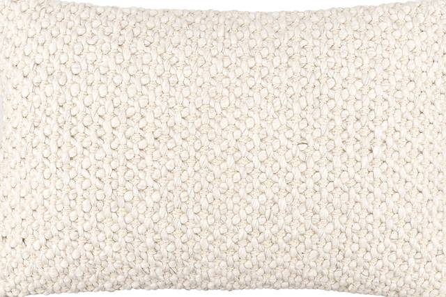 Zakiah Cream Accent Pillow - Thumbnail - Image 5