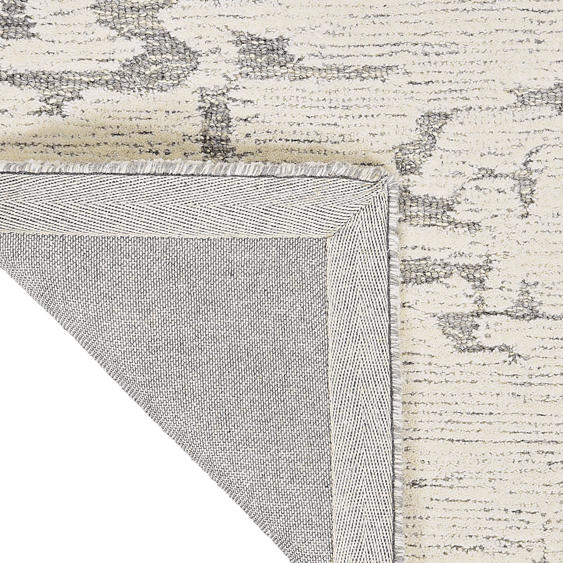 Zakir Gray 5'3 x 7'3 Rug - Image 4