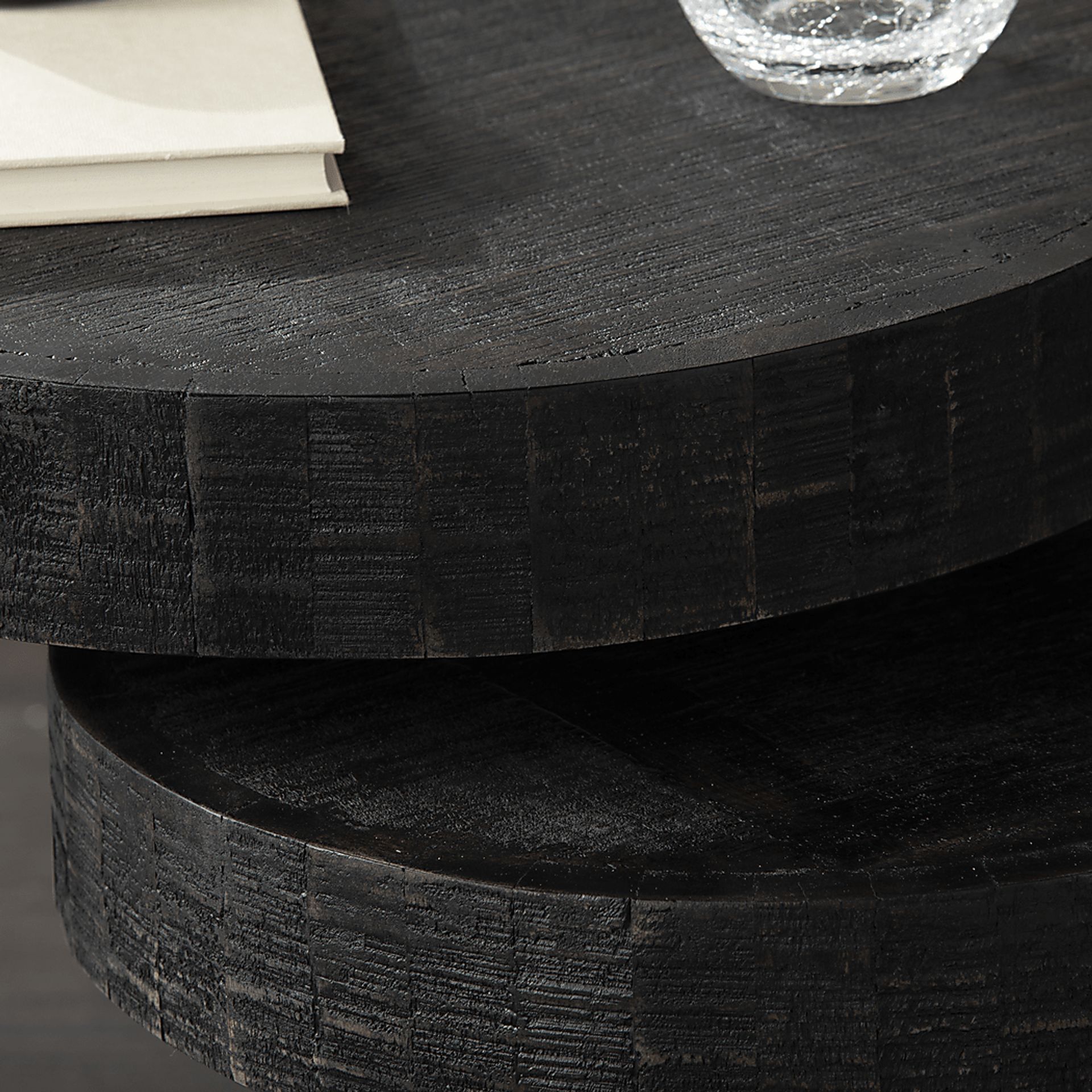 Zaldivar Black Nesting Tables, Set of 2 - Image 6