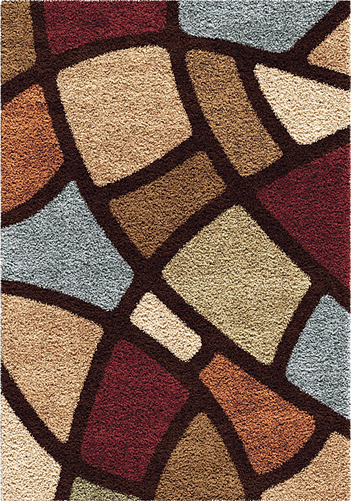 Zalga Black,Brown,Red Rugs | Rooms to Go