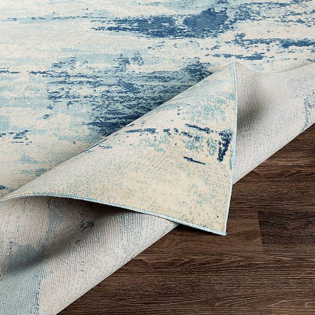 Zamir Navy 8'10 x 12' Rug - Thumbnail - Image 4