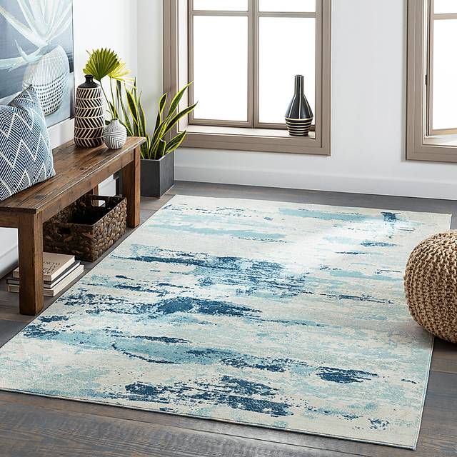 Zamir Navy 8'10 x 12' Rug - Thumbnail - Image 6