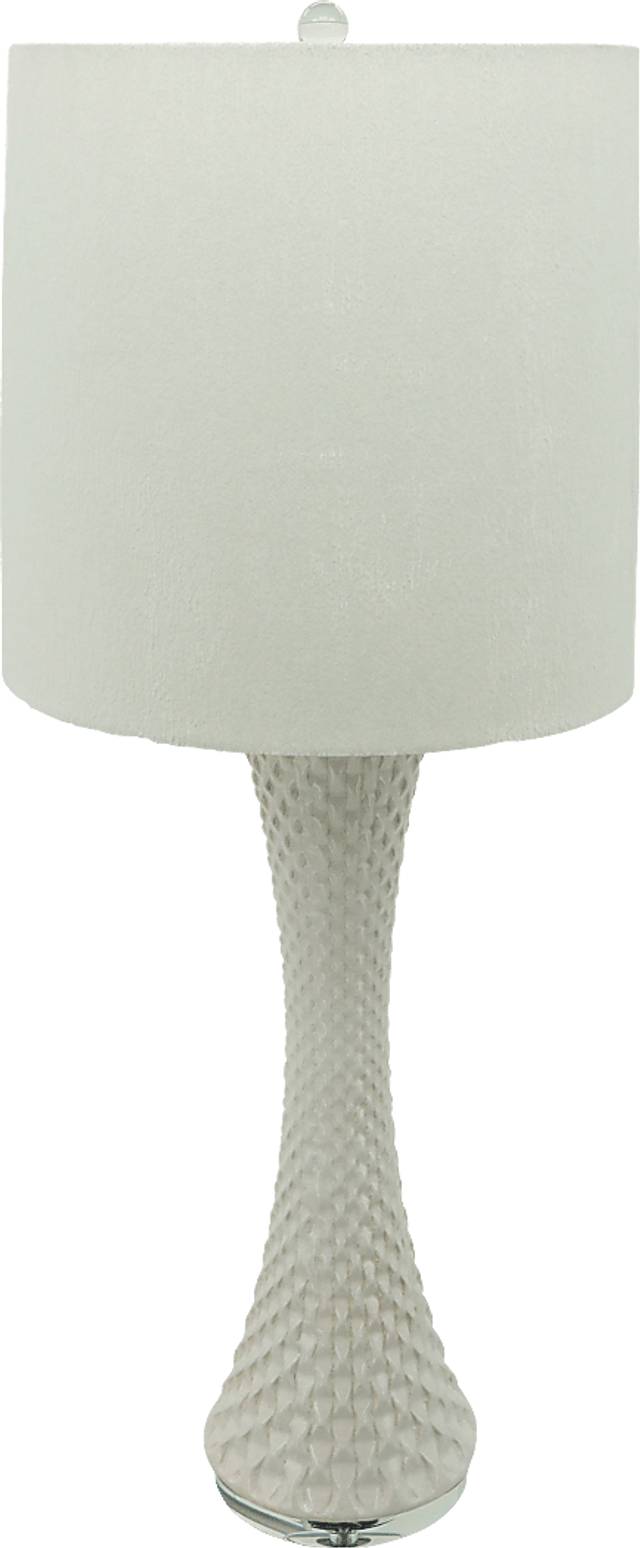 Zamora Road White Lamp - Thumbnail - Image 1