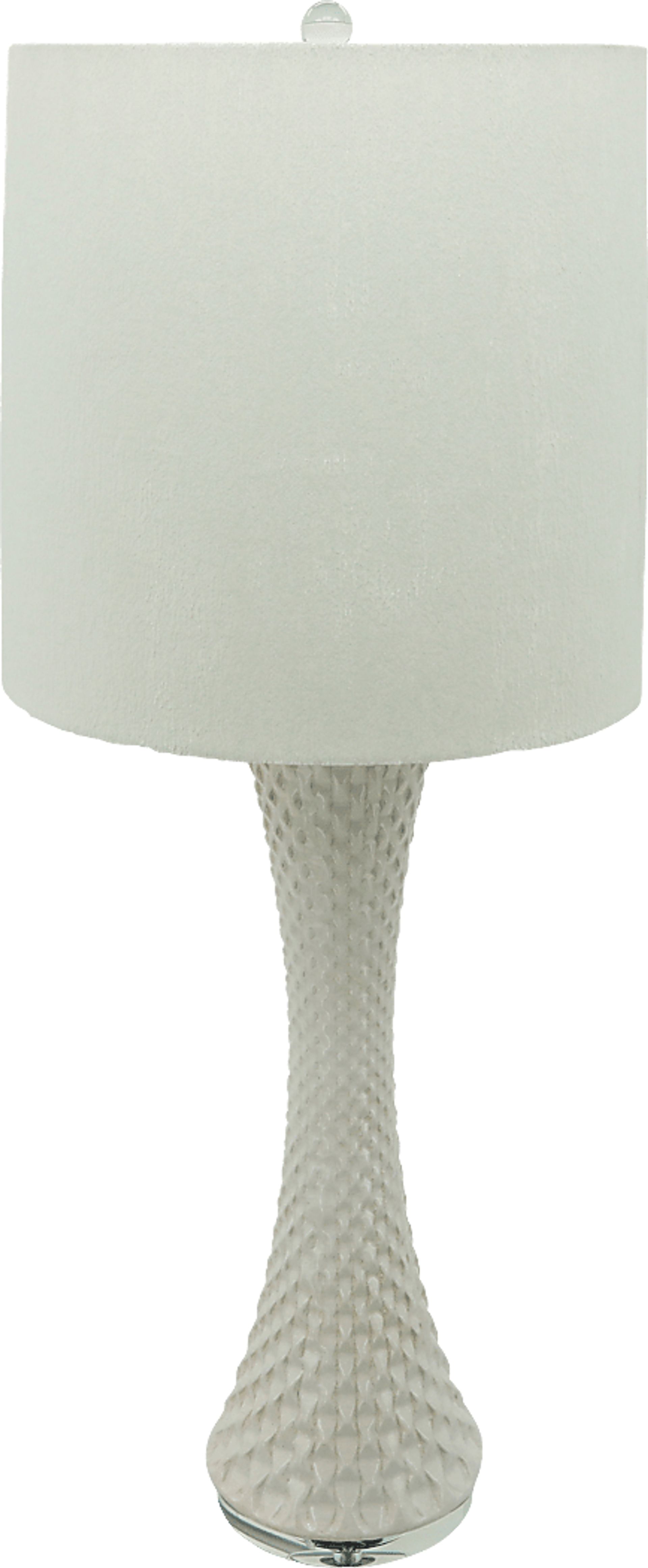 Zamora Road White Lamp - Image 1