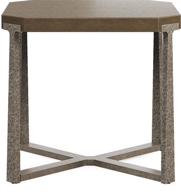 Zandra Gray End Table