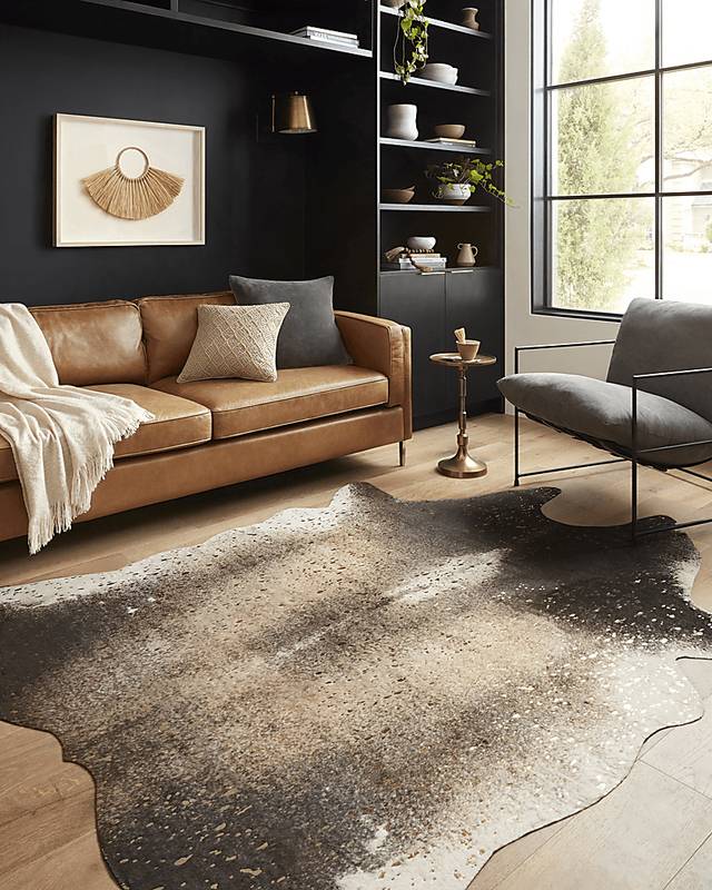 Zanele Brown 3'10 x 5' Rug - Thumbnail - Image 3