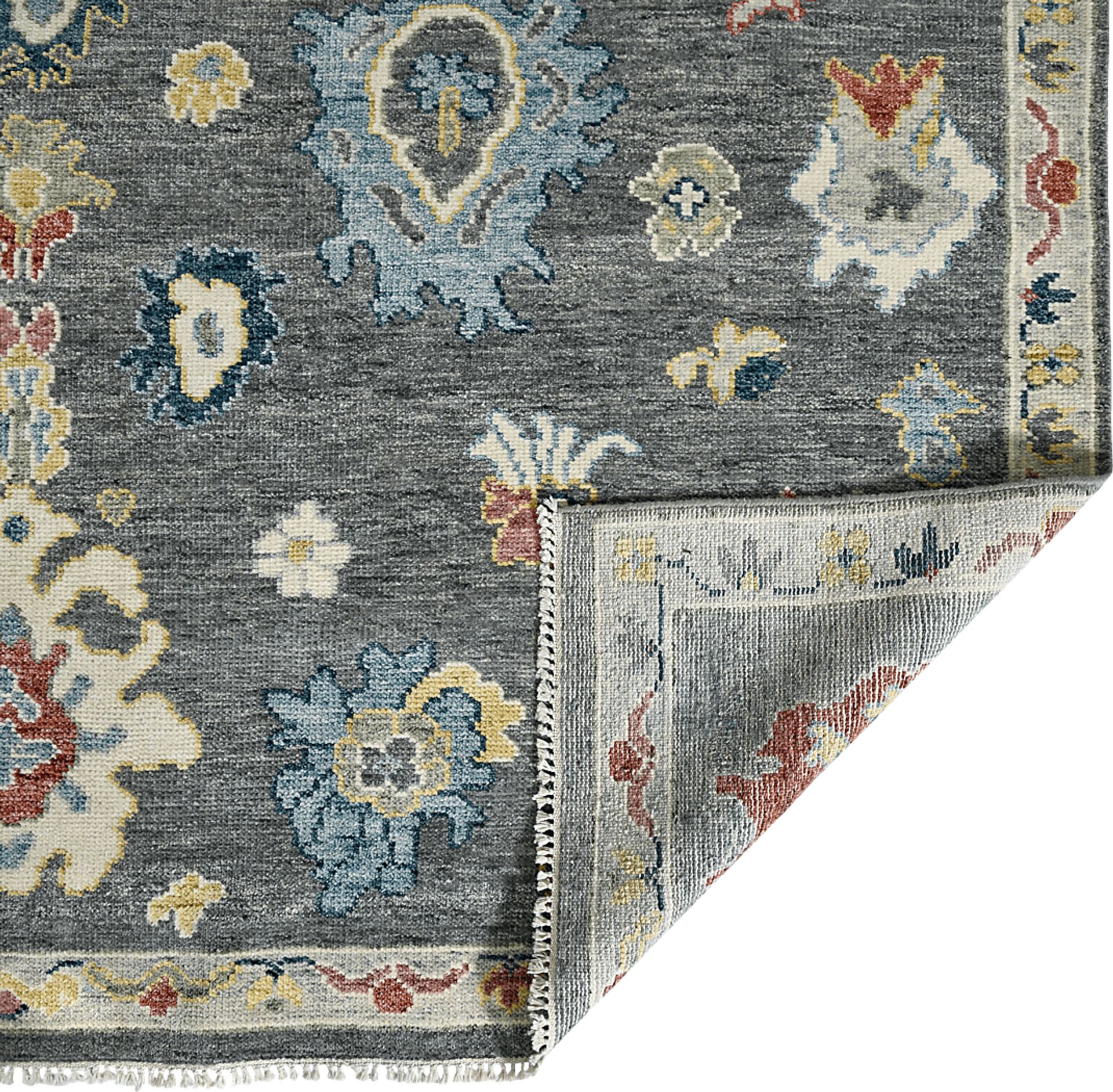 Zaola Gray 10' x 14' Rug - Image 6