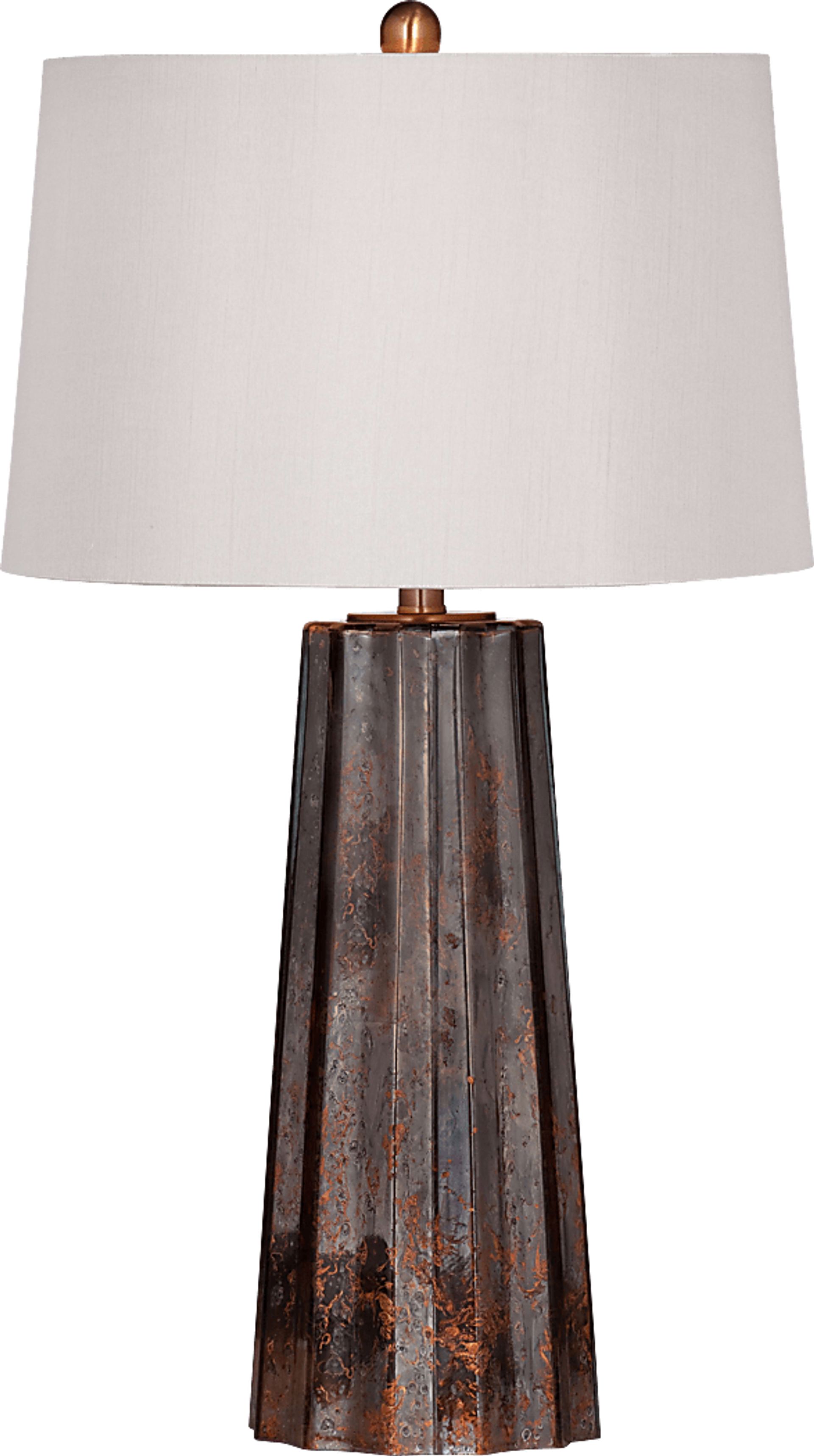 Zapota Moor Copper Lamp - Image 1