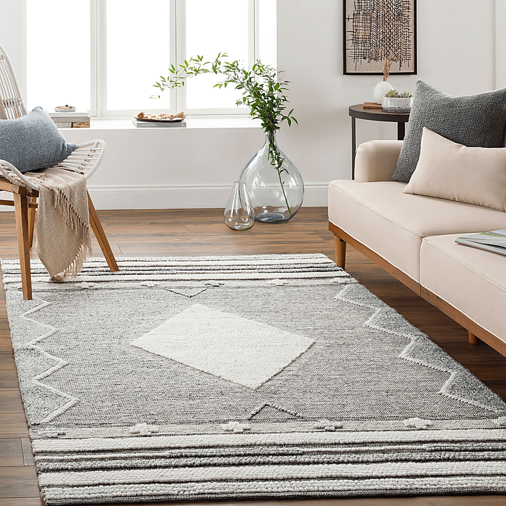 Zaralea Gray 8' x 10' Rug - Image 2