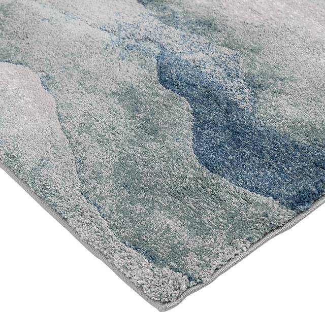 Zariah Blue 7'8 x 9'8 Rug - Thumbnail - Image 6